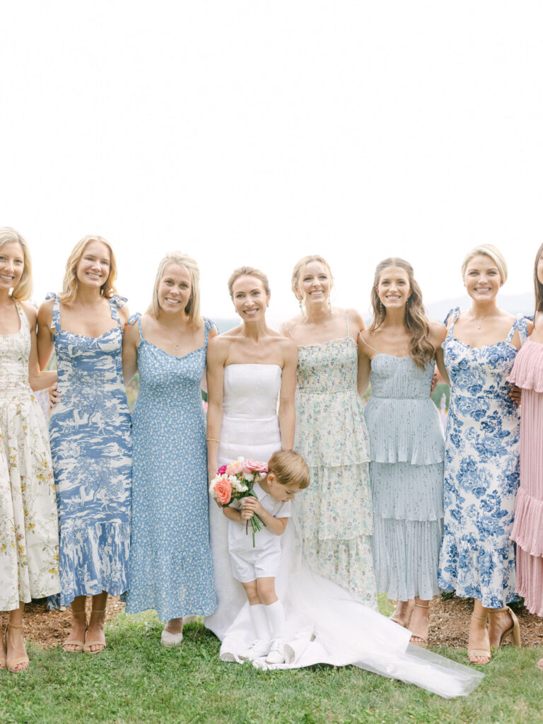 Reformation bridesmaids dresses